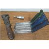 Image 1 : Qty 2 Wypo & Thermal King Tip Cleaners, Veeder Counter & Adjustable Pipe Wrench