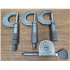 Image 1 : Qty 3 Lufkin Rule Co 1641, Starrett Co & Ed Kerr Micrometers & Starrett Depth Gauge