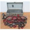 Image 1 : Milwaukee Round Metal Cup Hole Saw Cutter Blades in Metal Case