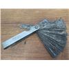 Image 4 : Screw Thread Tool Gauge, Setting Thread Tool, Pitch Gauge, Electro Etched Blades, etc