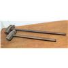 Image 1 : Sledgehammer 27"L & Specialty Head Blacksmith Forging Hammer 37"L