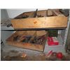 Image 9 : Metal 7-Tier Shelf & Contents: Clippers, Hand Tools, Rods, Measuring Tools, Bits, etc