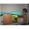 Image 2 : Metal 6-Tier Shelf & Contents: Lights, Fasteners, Hand Tools, Clamps, Hardware, etc