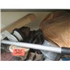 Image 23 : Metal 6-Tier Shelf & Contents: Lights, Hand Tools, Grinding Wheels, Oil Can, Bits, etc