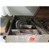 Image 8 : Metal 6-Tier Shelf & Contents: Lights, Hand Tools, Grinding Wheels, Oil Can, Bits, etc