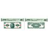 Image 1 : Central Bank of China, 1949 Uniface Face and Back Essay Specimen Banknote Pair.