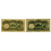 Image 2 : Farmers Bank of China, 1935 Second Issue Contemporary Counterfeit & Normal Pair