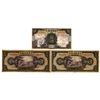 Image 1 : Farmers Bank of China, 1935 and 1941 Banknote Trio