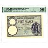 Image 1 : Banque de l'Algerie, 1924-32 Issued Banknote
