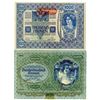 Image 1 : Austrian Issued Banknote Pair, ca. 1902-1922