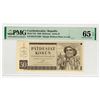 Image 1 : Republika Ceskoslovenska, 1950 Issued Banknote