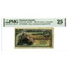 Image 1 : Banco de la Compania de Credito de Puerto Plata, 1899 Issued Remainder Banknote
