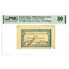Image 1 : Banque de la Guyane, ND (1945) WWII Emergency Issue Banknote
