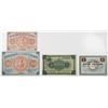 Image 1 : Frankfurt am Oder, Villingen, & Wetzlar. 1918. Lot of 4 Issued Emergency Notgeld Banknotes.