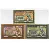 Image 2 : Freiberg i. Sachsen. Stadt Freiberg, 1918. Lot of 3 Issued Notgeld Notes.