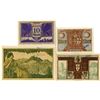 Image 2 : Germany. Residenzstadt Eisenach. 1918. Quartet of Notgeld.