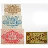 Image 2 : Hof & Limbach. 1918-1920. Lot of 4 Issued Notgeld Notes.