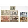 Image 1 : Steinburg & Wolfstein. 1918. Lot of 7 Issued Emergency Notgeld Banknotes.