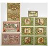 Image 1 : Various German Notgeld Issuers. 1918-1921. Lot of 11 Issued Notes.