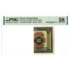 Image 1 : National Bank of Greece, ND (1926) Bisected Emergency Issue Banknote