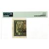 Image 2 : National Bank of Greece, ND (1926) Bisected Emergency Issue Banknote