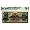 Image 1 : Banque Nationale de la Republique d'Haiti, 1919 Issued Banknote