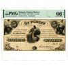 Image 1 : Hungary. Finance Ministry, ND (1852) Remainder Banknote