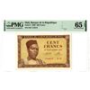 Image 1 : Banque de la Republique du Mali, 1960 Issued Banknote