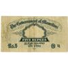 Image 2 : Government of Mauritius, ND (1937) Issued Banknote