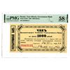 Image 1 : Government Bank, 1920, "Top Pop" Issued Banknote.