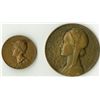 Image 1 : Ministere des Affaires Etrangeres, ca. 1930s & Rio de Janeiro 1900 Commemorative Bronze Medal Pair