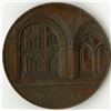 Image 2 : Cathedral at Aachen, 1855 Medal by Jacques Wiener