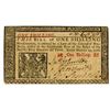 Image 1 : New Jersey, 1776 1 Shilling Colonial Note