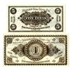 Image 2 : Haily-Ola Coal Co., 1900-1907, Remainder Banknote Pair.