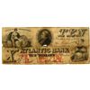 Image 1 : Atlantic Bank, 1852 $10 Counterfeit Banknote