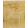 Image 1 : Columbus, Ohio. Franklin Bank of Columbus, 1836 Stampless Cover with Information of Change of Obsole