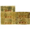 Image 2 : Bank of the State of South Carolina, 1861 and 1862 Obsolete Banknote Quintet.