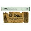 Image 1 : Republic of Texas, 1841, $1 Obsolete Banknote