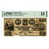 Image 1 : Republic of Texas, 1841, $10 Obsolete Banknote