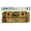 Image 1 : Republic of Texas, 1839, $100 Obsolete Banknote