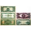 Image 2 : U.S. Large Type Banknote Assortment, ca.1899 to 1923.