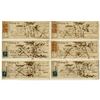 Image 1 : Lawrenceburgh, Indiana Group of 6 Issued Exchanges, 1864