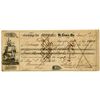 Image 1 : St. Louis, Missouri, Issued 1st of Exchange for $5000 dated 1857