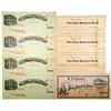 Image 1 : Texas Banks Proof/Specimen Uncut Check Sheet Trio, ca. 1900s