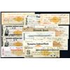 Image 1 : National Bank Checks, CA.1870-80's Most with Revenue Imprints