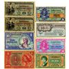 Image 1 : Military Payment Certificate Assorted Group of 8