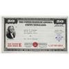Image 1 : United States War Savings Bond, 1945 $50 Series E Bond Issue
