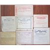 Image 1 : English Mining and Land Company Stock Certificate Assortment, ca.1899-1930