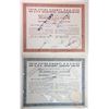 Image 2 : Group of A.P.B. Investment Co. Ltd., ca.1945-1954 Cancelled Stock Certificate Group of 8.