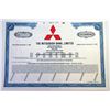 Image 1 : Japan. Mitsubishi Bank, Ltd., 1988 $50,000,000 Specimen Bond, XF ABNC